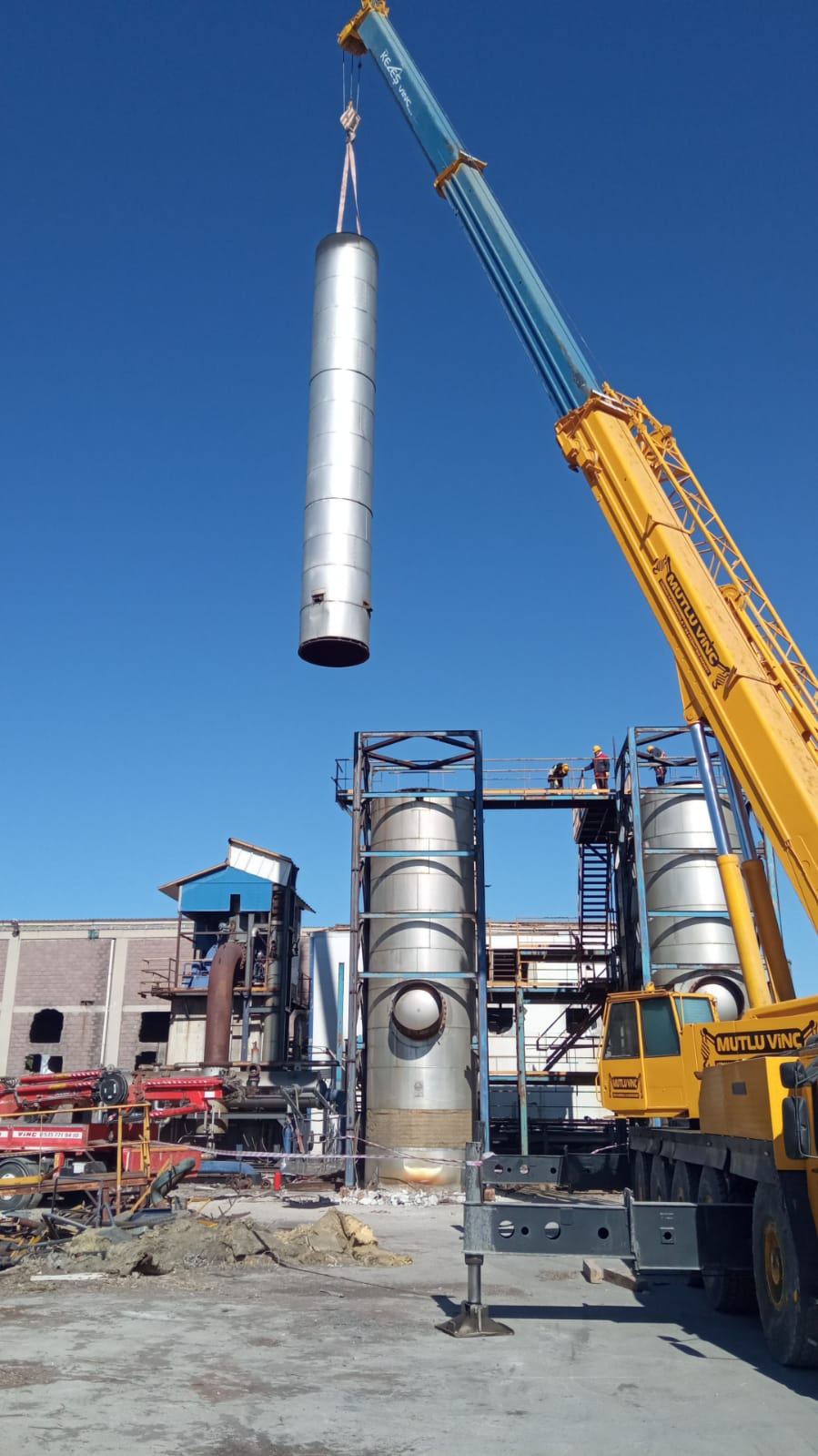 AKSA UŞAK KOMBİNE ÇEVRİM SANTRALİ 75 MW ELEKTROMEKANIK DEMONTAJ-PAKETLEME- YÜKLEME PROJESİ